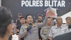 Polres Blitar Berhasil Ungkap 18 Kasus Curas, Satu Pelaku Residivis