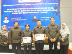 Workshop Produksi Cocopeat-Block Plus Dorong Hilirisasi Riset di UNSOED