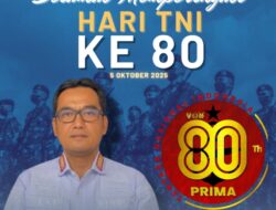 Kelapas kelas IIA Kalianda : Dirgahayu HUT Ke-80 TNI! Semoga Selalu Jaya Untuk Indonesia