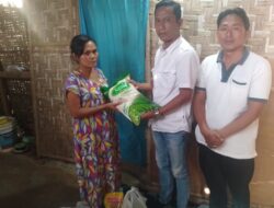 Keperdulian Ketua KMLS Bersama Tim Kunjungi Rumah Warga Yang Hampir Roboh
