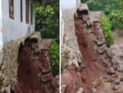 Rintihan ibu Amelia, Dua Minggu Pasca Longsor, Rumahnya Masih Dibiarkan Terancam Roboh
