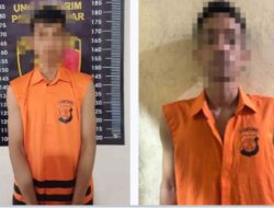 Terekam CCTV Dua Pelaku Pencurian di Natar di Tangkap