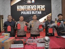 Polres Blitar Ungkap 12 Kasus Selama Operasi Sikat Semeru 2025
