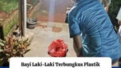 Digegerkan Penemuan Seorang Bayi Laki-laki Baru Lahir Terbungkus Plastik Dekat Kandang Sapi
