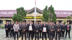 Momen Hari Pahlawan 2025, Puluhan Personel Polres Tanggamus Dapat Penghargaan