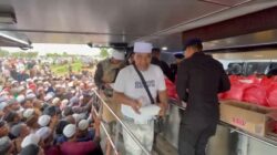 Penuhi Konsumsi Jemaah Tabligh Akbar, Brimob Polda Lampung Kerahkan Dapur Lapangan