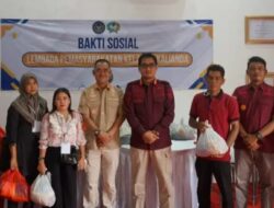 Bakti Sosial Lembaga Pemasyarakatan Kelas IIA Kalianda, Beni Nurrahman :Berbagi Dan Melayani Dengan Hati 