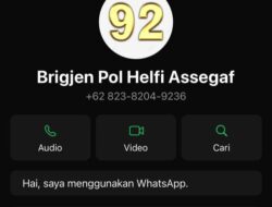 Nomor WhatsApp Dicatut Oknum Penipu, Polda Lampung Tegaskan Bukan Milik Kapolda Irjen Pol Helfi Assegaf