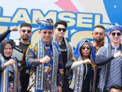 HUT Lamsel ke-69 Dibuka Spektakuler Konvoi jetski Bertajuk, Eksplorasi Gerbang Sumatera Penyeberangan 30 KM