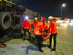 Laka Bus di Exit Tol Krapyak Semarang, 15 Tewas, Berikut Data-datanya