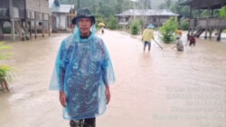 Pekon Hantatai Terkena Dampak Banjir Akibat Meluapnya Way Bupok