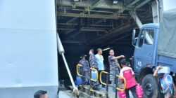 TNI AL Kembali Siapkan KRI, Embarkasikan Logistik Hingga Tabung Gas Kebutuhan Masyarakat