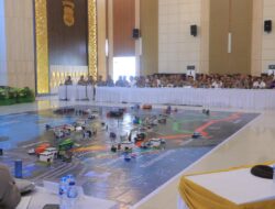 Wakapolda Lampung Pimpin Tactical Floor Game Persiapan Pengamanan Operasi Lilin Krakatau 2025