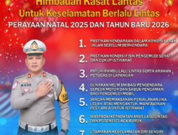 Libur Nataru, Polisi Ingatkan Pengendara di Lamsel Utamakan Keselamatan