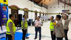 Kapolrestabes Semarang Cek Kesiapan Posyan Stasiun Tawang Jelang Nataru