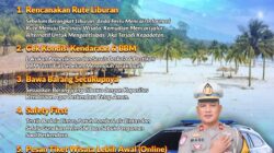Satlantas Polres Lamsel Imbau Masyarakat Utamakan Keselamatan Selama Libur Natal dan Tahun Baru
