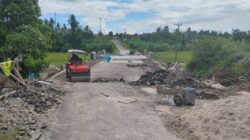 Masyarakat Geram, Proyek Jembatan 2,6 Milyar Lebih Dikerjakan CV. Sinar Alam Perkasa, Molor Tak Kunjung Selesai