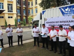 Peringati Hari Jadi ke-80 Intelijen Polri, Polda Lampung Kirim Bantuan Pakaian untuk Korban Bencana Sumatera Barat