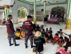 Tim Trauma Healing TNI AL, Membalut Luka Psikologis Anak-Anak Terdampak Bencana di Bireuen 