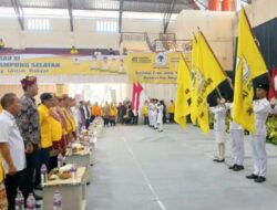 Dalam Musda Ke XI Partai Golkar Lamsel, Dihadiri Sebanyak 1.350 Orang