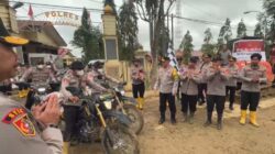 Ratusan Kendaraan dan Personel Disiapkan Membantu Masyarakat, Wakapolri Tinjau Langsung Penanganan Dampak Bencana Di Aceh