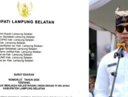 Pemkab Lamsel Terbitkan Surat Edaran, Apabila Melanggar Dikenakan Sanksi Pidana Penjara Maksimal 10 Tahun