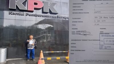 Kades Klapagading Kulon Laporkan Dugaan Korupsi Libatkan Pejabat Pemkab Banyumas ke KPK