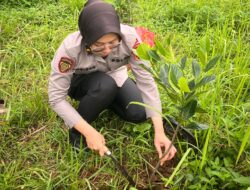 13.149 Bibit Pohon Ditanam Ribuan Polisi yang Naik Pangkat di Jateng