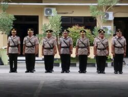 Sebanyak 13 Jabatan Perwira Polres Kebumen Diserahterimakan