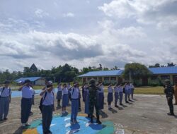 Satgas Yonif 123/Rajawali Gelar Kegiatan Gadik, Beru Dukungan Pendidikan di Kaibar dan Assue