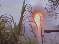 Trafo PLN Terbakar di Wonosobo, Api Membumbung Tinggi, 25 Rumah Gelap Gulita