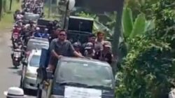 Jalan Baturraden Timur Rusak Parah, Massa Tuntut Tambang di Gandatapa Ditutup