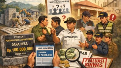 Dugaan Ketidaksinkronan Anggaran Dana Desa, Kinerja Binwas Kecamatan Lengkong Dipertanyakan