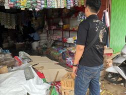 Satgas Saber Pangan Polres Lampung Utara Pantau Stabilitas Harga dan Mutu di Pasar Sentral Kota Alam