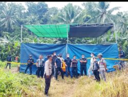 Keluarga Curiga, Makam Kades Kalau Dibongkar Untuk Lakukan Visum Bagian Dalam
