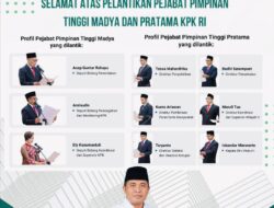 Ketum IWO Indonesia Sampaikan Selamat Pelantikan Pimpinan KPK RI
