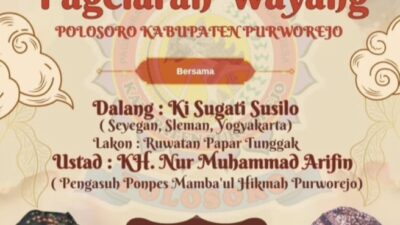 Polosoro Purworejo Gelar Doa Bersama dan Pagelaran Wayang