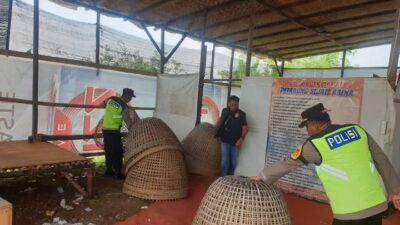 Polres Purbalingga Datangi Lokasi Sabung Ayam di Kedungjati, Pemilik Lahan Kabur