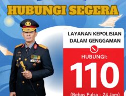 Butuh Layanan Cepat Polisi, Polda Lampung: Warga Segera Manfaatkan Layanan hotline 110