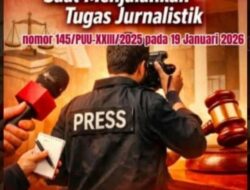 MK Perkuat Perlindungan Wartawan Lewat Putusan No.145/PUU-XXIII/2025