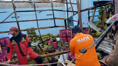 Ledakan dan Kebakaran Gudang LPG di Bulu : Oplosan Diduga Pemicu, Empat Pekerja Kritis