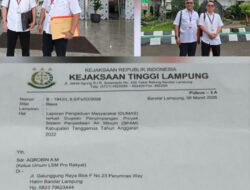 Akibat Dinilai Tak Mampu Bongkar Dugaan Korupsi , LSM PRO RAKYAT Meminta Jaksa Agung Copot Kajati Lampung