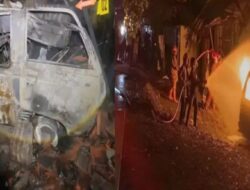 “Mobil Hantu” Berkobar di Kebumen, Terjang Honda Accord dan Pabrik Genteng