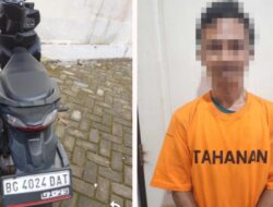 Gasak Motor Terparkir di Teras Rumah, Pria di Sragi Ditangkap Polisi