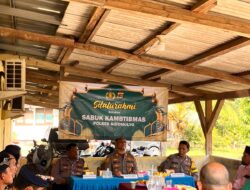 Polsek Sidomulyo Bentuk “Sabuk Kamtibmas”, Libatkan Warga Jaga Keamanan Wilayah