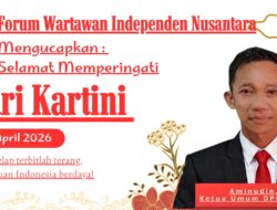 Ketum DPP For-WIN, Aminudin, Mengucapkan Selamat Hari Kartini Indonesia 