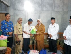 Bupati Purworejo Tinjau Lokasi Rumah Kebakaran di Kemiri