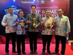 Bupati Egi Dinobatkan Pembina Terbaik, Perumda Tirta Jasa Lamsel Raih TOP BUMD Awards 2026 Bintang 4