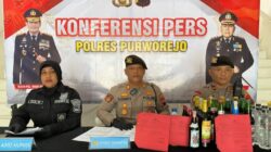 Polres Purworejo Amankan Enam Pelanggar Perda Miras, Terancam Denda Rp30 Juta