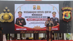 Polres Lamsel Gelar MHQ Sambut Hari Bhayangkara ke-80